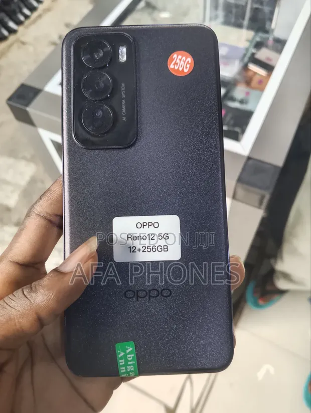 New Oppo Reno 12 5G 256GB Black - 1