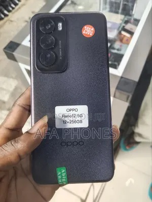 New Oppo Reno 12 5G 256GB Black