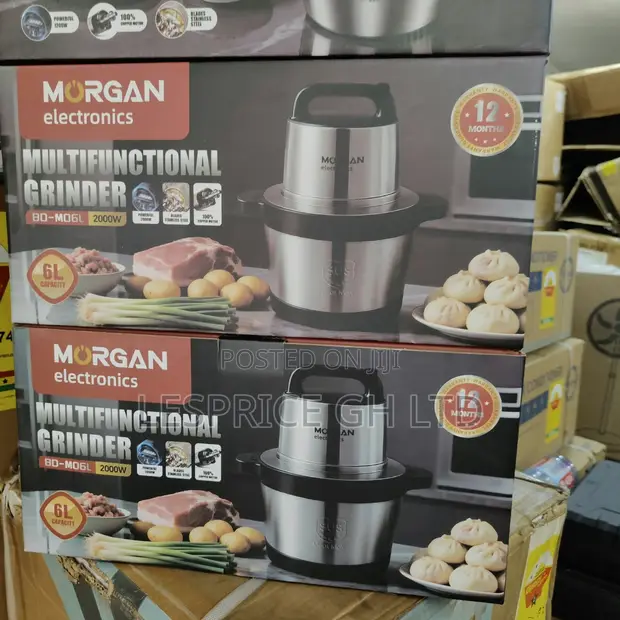 Morgan HM-8875 6L 4800W Food Processor - 1