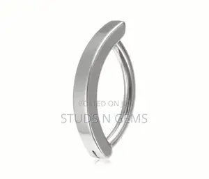Inverted Belly Ring - Silver
