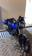 Haojue HJ125-8K 2026 Motorcycle - Blue - 4