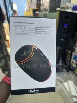 Maxbest MB-TM126A Portable Bluetooth Speaker