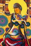 African Lady Sculpture - 4