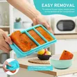 Silicone Freezer Tray for Soup/Stew (1000ml) - 2
