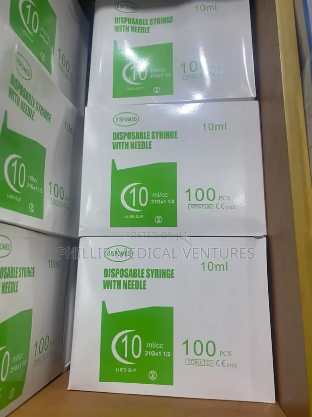 Disposable Syringes and Needles (10ml) - 1