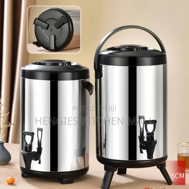 Stainless Steel Insulated Beverage Dispenser 12L - 1
