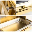 Luxurious Roll-Top Chafing Dish (67x51x45cm) - 3