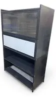 4-Tier Kitchen Storage Rack with Pegboard - 2