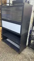 4-Tier Kitchen Storage Rack with Pegboard - 4