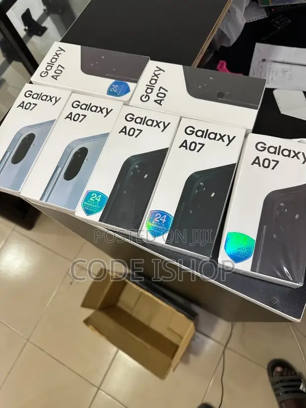 New Samsung Galaxy A07 5G 128GB Black - 1