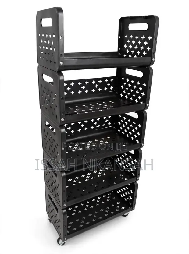 5 Tiers Foldable Stackable Rack - 1
