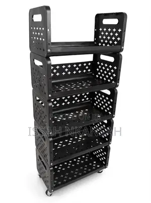5 Tiers Foldable Stackable Rack