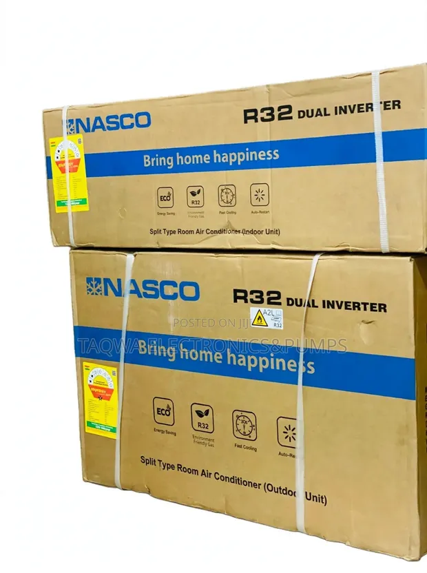 Nasco 1.5hp Dual Inverter Split Air Conditioner - 1