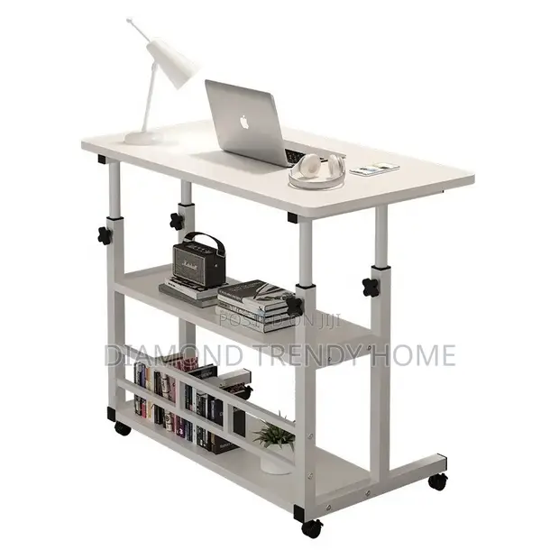 Adjustable Study Table with Wheels - 1