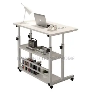 Adjustable Study Table with Wheels