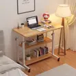 Adjustable Study Table with Wheels - 2