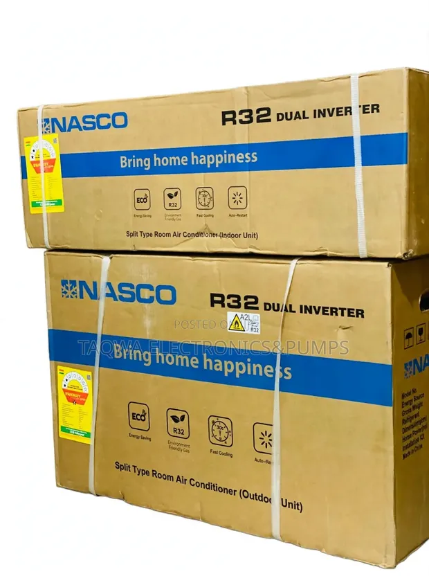 Nasco 1.5hp Dual Inverter Air Conditioner - 1