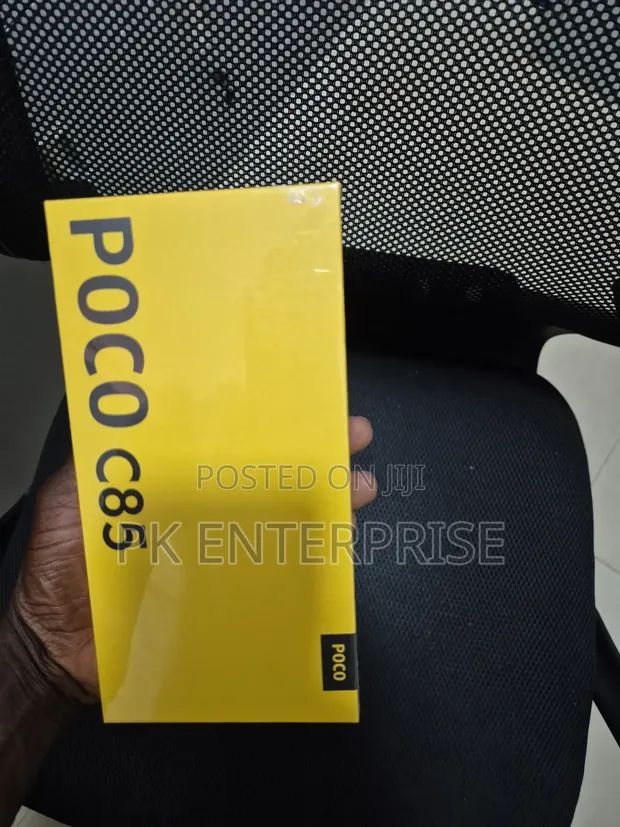New Xiaomi Poco C85 4G 256GB Black - 1