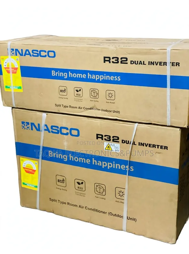 Nasco 1.5HP Dual Inverter Split Air Conditioner - 1