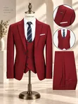 Three-Piece Men's Suit - 1