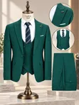 Three-Piece Men's Suit - 2