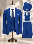 Three-Piece Men's Suit - 4