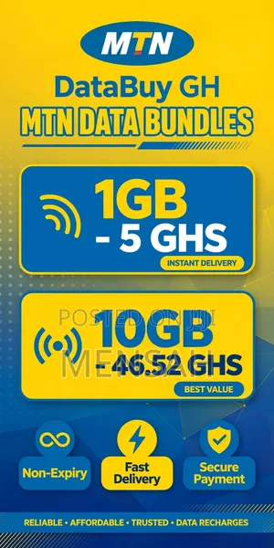 Cheap MTN Non-Expiry Data Bundles - Fast Delivery
