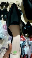 Claudia Ghizzani Black Patent Pointed-Toe Heels - UK 7 - 3