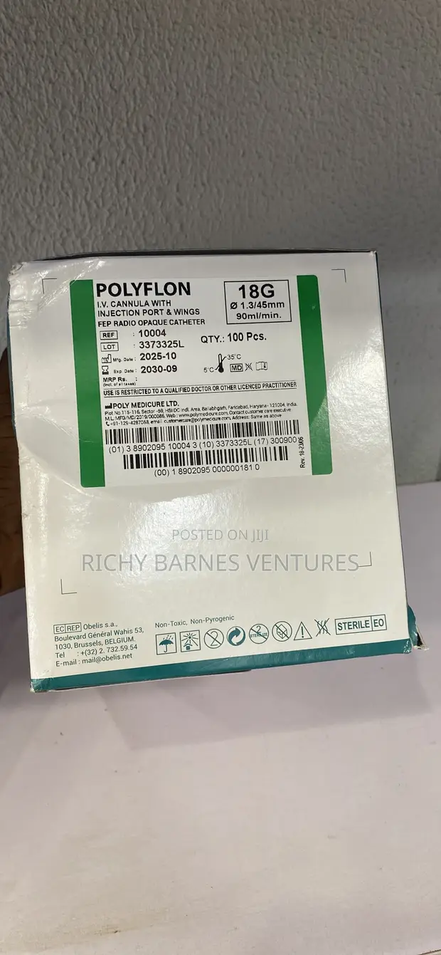IV Cannula 18G (Green) - 1