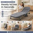 Portable Folding Nap Bed Lounge Chair - 1