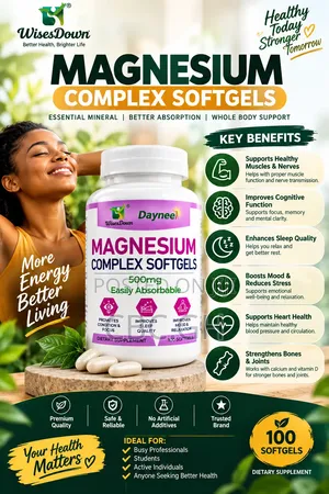 Magnesium Complex 500mg Softgels (Original)