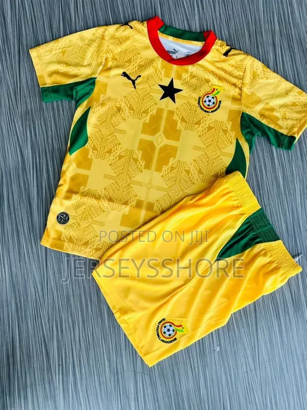 Ghana National Football Team Jersey - Adult & Kids - 1