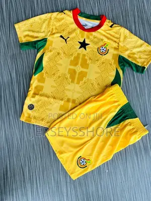 Ghana National Football Team Jersey - Adult & Kids