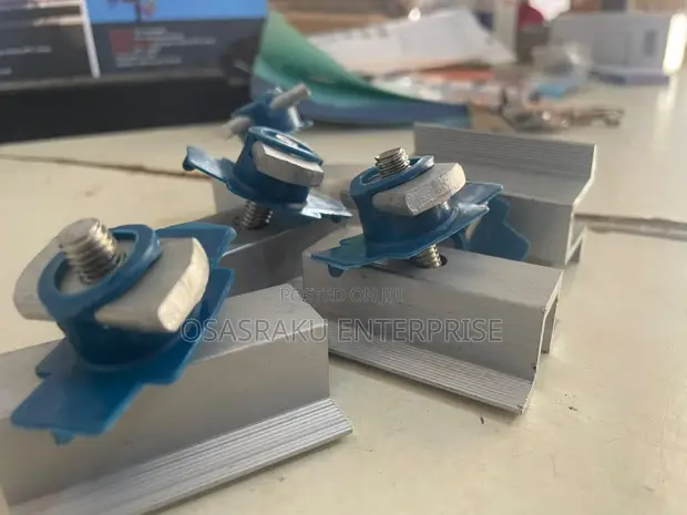 Galvanised Steel Middle Clamps for Solar Panel Installation - 1