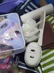 Adam Home Plastic Soap Dish, Mirror, Sponge, Comb Set - 2
