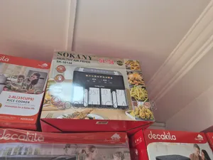 Brand New Sokany Dual Basket Air Fryer - 10L