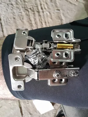 Stainless Steel Hydraulic Hinges - Silver Chrome