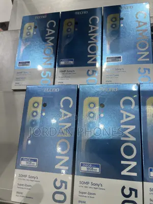 New Tecno Camon 50 256GB Black