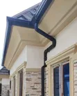 Black PVC Rain Gutter and Installation - 2