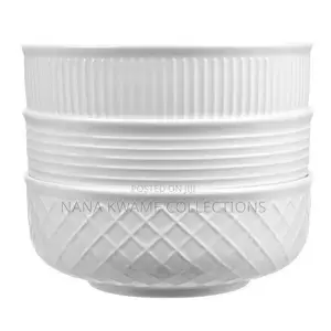 Trudeau 3-Piece Porcelain Serving Bowl Set