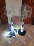 Brand New TCL Rechargeable Solar Fan - 2