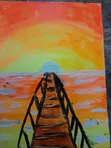 Handpainted Acrylic Landscape Art - 3