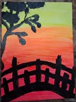 Handpainted Acrylic Landscape Art - 5