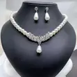 Ladies Pearl Necklace Set - 2