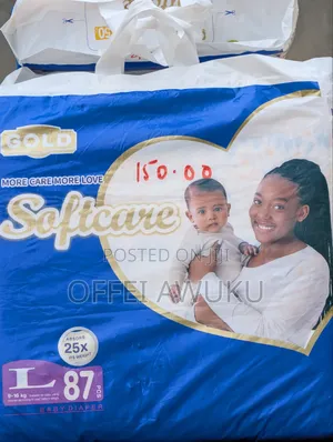 Softcare Diapers - Size 3 & 4