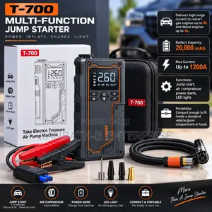 T-700 Jump Starter & Tyre Inflator - 20,000mAh
