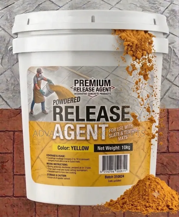 Release Agent for Stamped Concrete - 1
