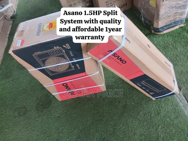 Asano 1.5HP Split Air Conditioner - Brand New - 1