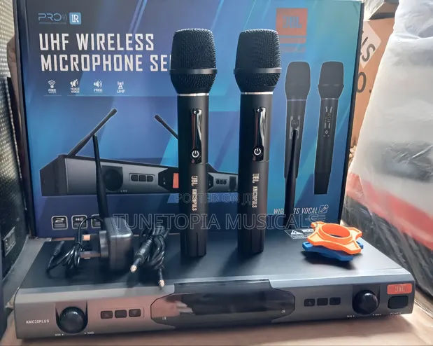 JBL KMC20PLUS 2-in-1 UHF Wireless Microphone System - 1
