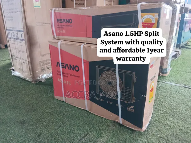 Brand New Asano 1.5HP Split AC - 1